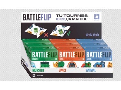 BATTLE FLIP - Display 9 pièces
