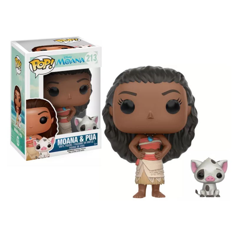 DISNEY - POP NÂ° 213 - Moana and Pua 'Vaiana'