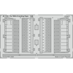 Fw 190A-8 landing flaps for Hobby Boss