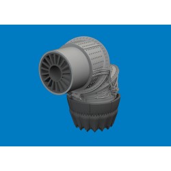 F-35B exhaust nozzle PRINT 1/72 for Tamiya
