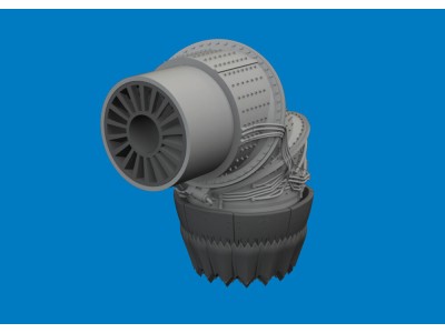 F-35B exhaust nozzle PRINT 1/72 for Tamiya