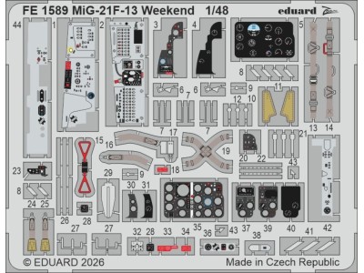 MiG-21F-13 Weekend for Eduard