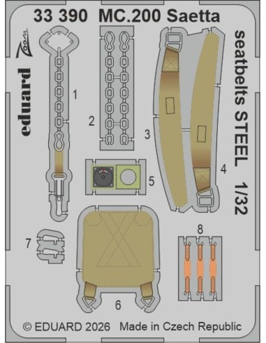 MC.200 Saetta for Italeri