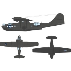 PBY-5A US national insignia (stars & bars) for Eduard / Revell