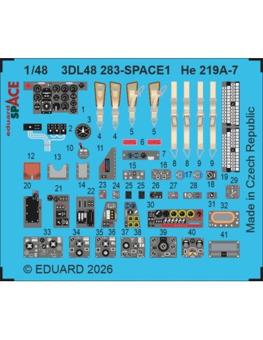 He 219A-7 SPACE 1/48 for Tamiya