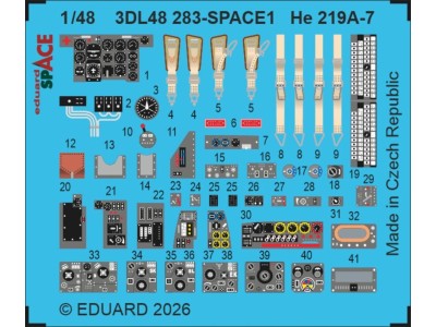 He 219A-7 SPACE 1/48 for Tamiya