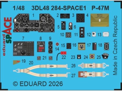 P-47M SPACE 1/48 for Tamiya