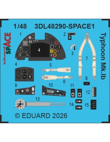 Typhoon Mk.Ib SPACE for Hasegawa / Hobby 2000