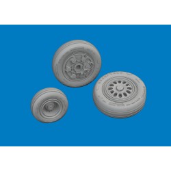 F-16I SUFA wheels 1/48 for Great Wall Hobby