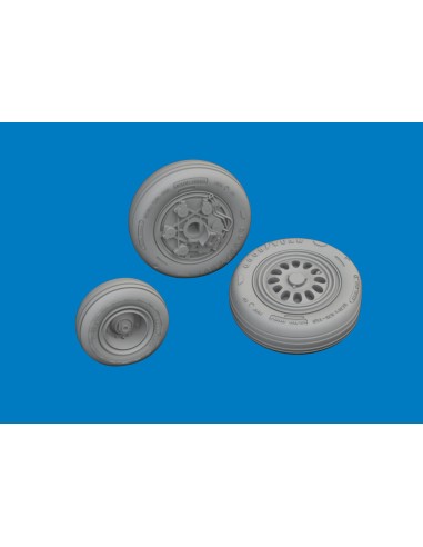 F-16I SUFA wheels 1/48 for Great Wall Hobby