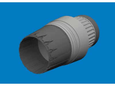 F-16I SUFA exhaust nozzle PRINT 1/48 for Great Wall Hobby
