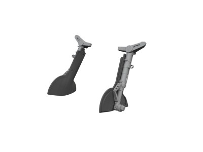 Spitfire Mk.IXe undercarriage legs PRINT for Airfix