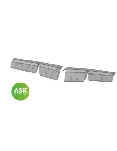 Me 262 flaps detail set - 3D print for Arma Hobby