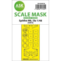 Spitfire Mk.IXe double-sided express fit mask for Airfix