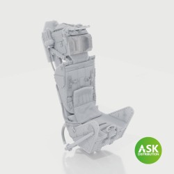 M.B. Mk.2E ejection seat excluding seat belts for Airfix