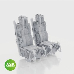 ACES II Ejection Seats excluding seat belts (2pcs) - F-16I SUFA for GWH