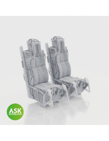 ACES II Ejection Seats excluding seat belts (2pcs) - F-16I SUFA for GWH