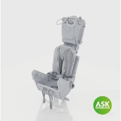 M.B. Mk.2 ejection seat with seat belts for Airfix