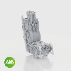 F-16CM ACESS II Ejection Seat with seat belts for Great Wall Hobby