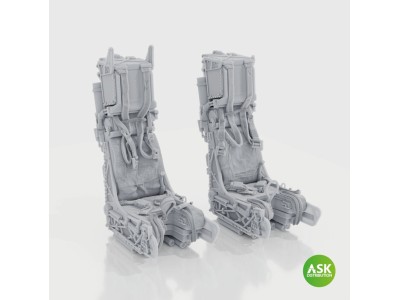 SJU-17  Ejection Seats for F-14D - with seat belts (2pcs) for Trumpeter