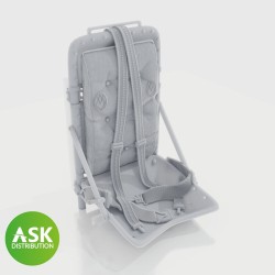P-51D Mustang - seat incl. seat belts for Eduard