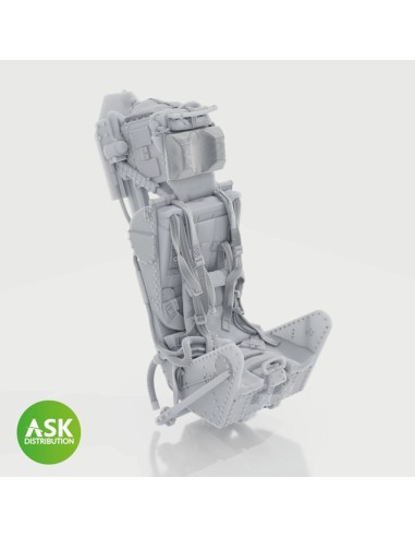 M.B. Mk.2E ejection seat with seat belts for Airfix