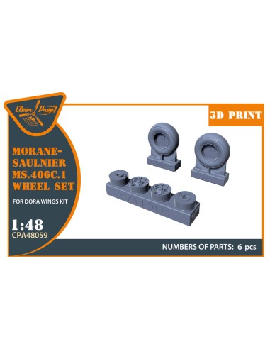 Morane-Saulnier Wheels set for Dora Wings