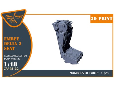 Fairey Delta 2 Ejection seat for Dora Wings