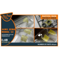 Zero A6M5a Model 52 double-sided painting mask for Fine Molds