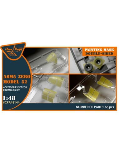 Zero A6M5a Model 52 double-sided painting mask for Fine Molds