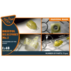 Beaufort Mk.IA painting mask for ICM