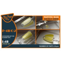 F-4B/C/J double-sided painting mask for Academy