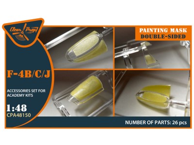 F-4B/C/J double-sided painting mask for Academy