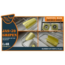 JAS 39 Gripen double-sided painting mask for Italeri
