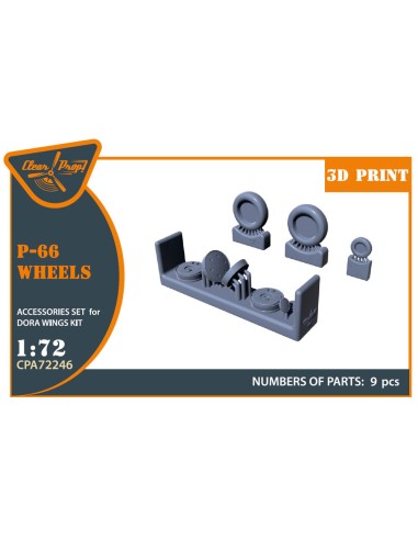 Vanguard P-66/Mk.1/J10 Wheels set for Dora Wings