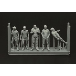 Aeroclub members-5 figures (3D print)