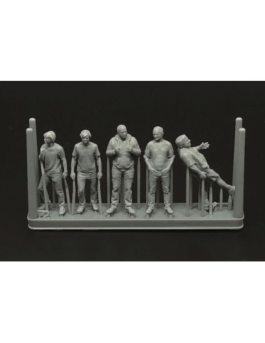 Aeroclub members-5 figures (3D print)