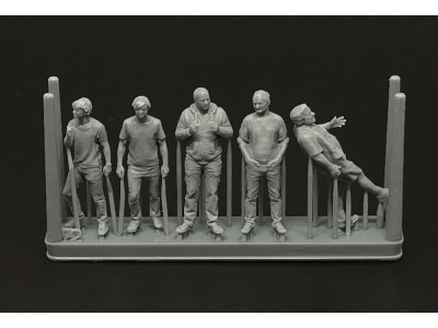 Aeroclub members-5 figures (3D print)