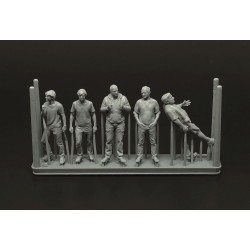 Aeroclub members-5 figures (3D print)