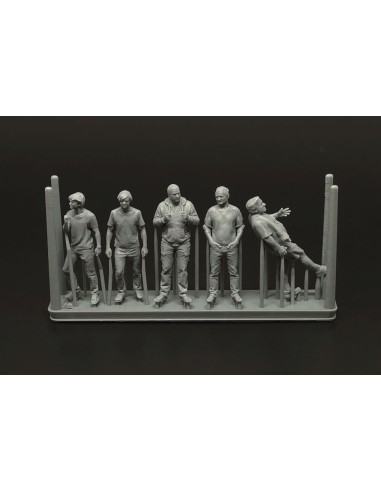 Aeroclub members-5 figures (3D print)