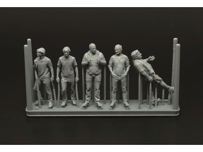 Aeroclub members-5 figures (3D print)