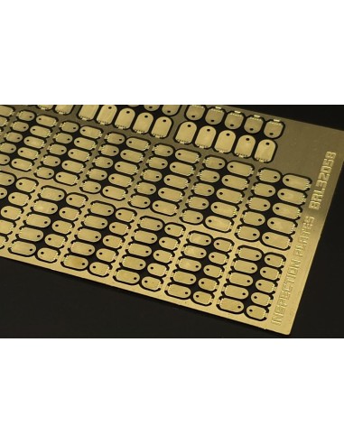 Inspection plates-round rectangular