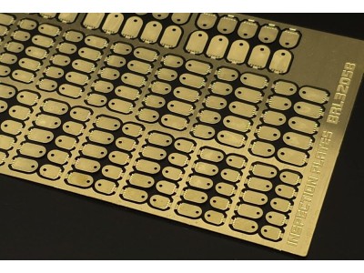 Inspection plates-round rectangular