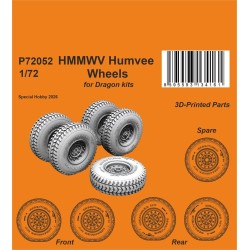 HMMWV Humvee Wheels for Dragon