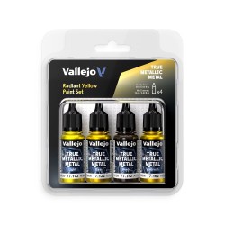 True Metallic Metal: Radiant Yellow Paint Set (4)
