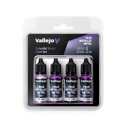 True Metallic Metal: Celestial Violet Paint Set (4)