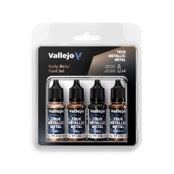 True Metallic Metal: Rusty Metal Paint Set (4)