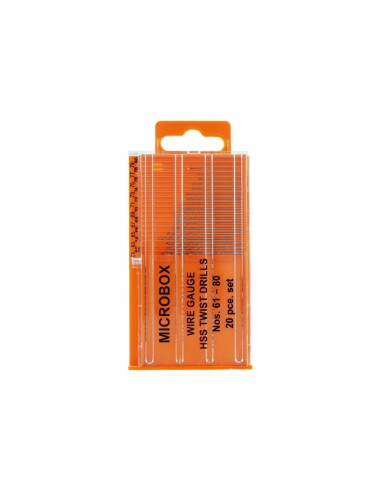 Set of 20 drill bits, no. 6180 mm