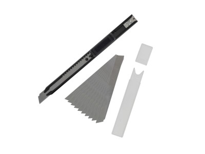 Slim SnapOff Knife & 10 Blades
