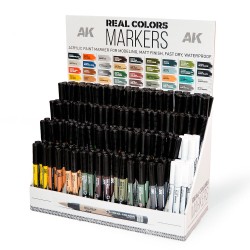 Cardboard Display Real Colors Markers